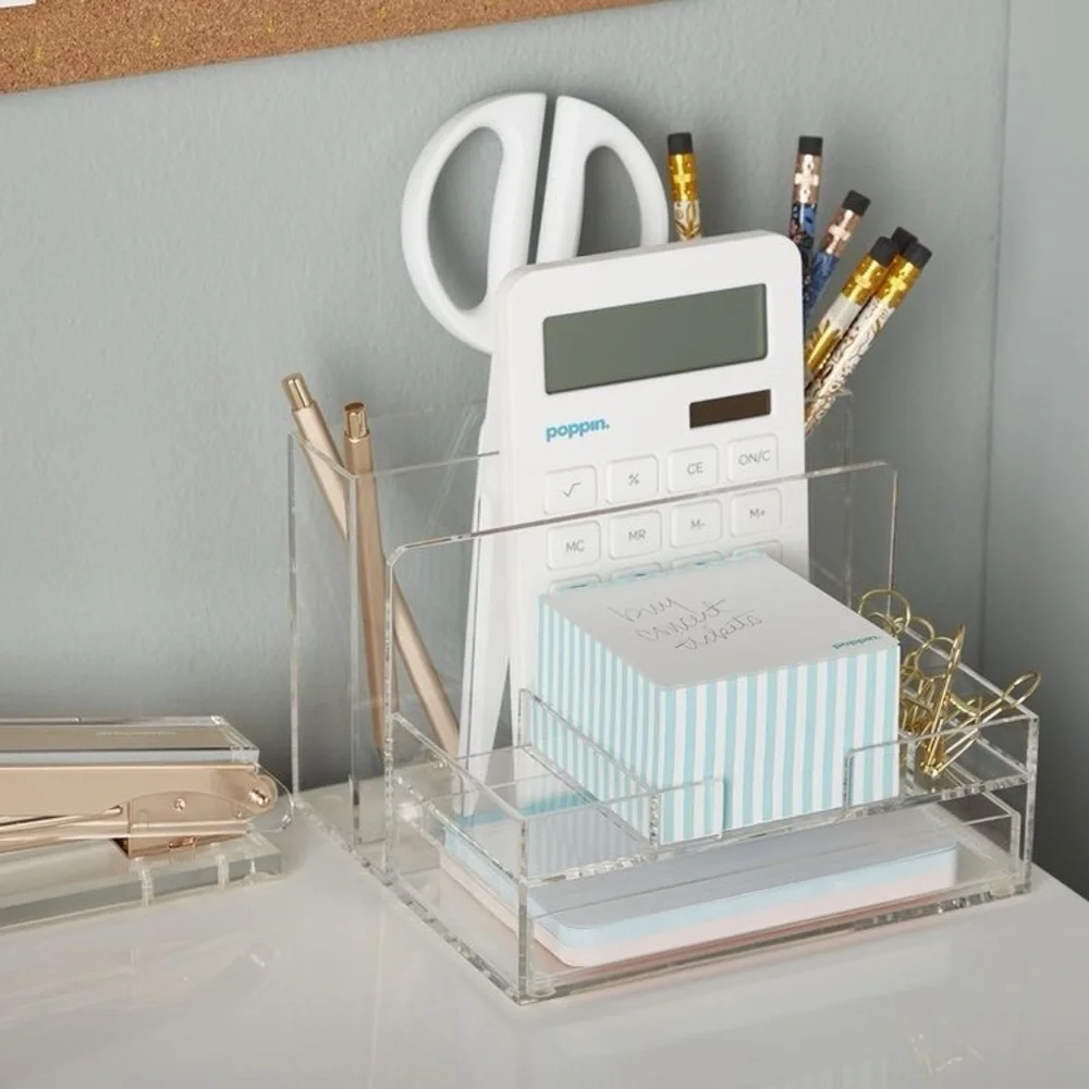 Small Acrylic Desktop Organizer